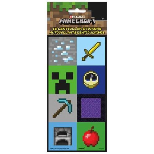 16 stickers Minecraft